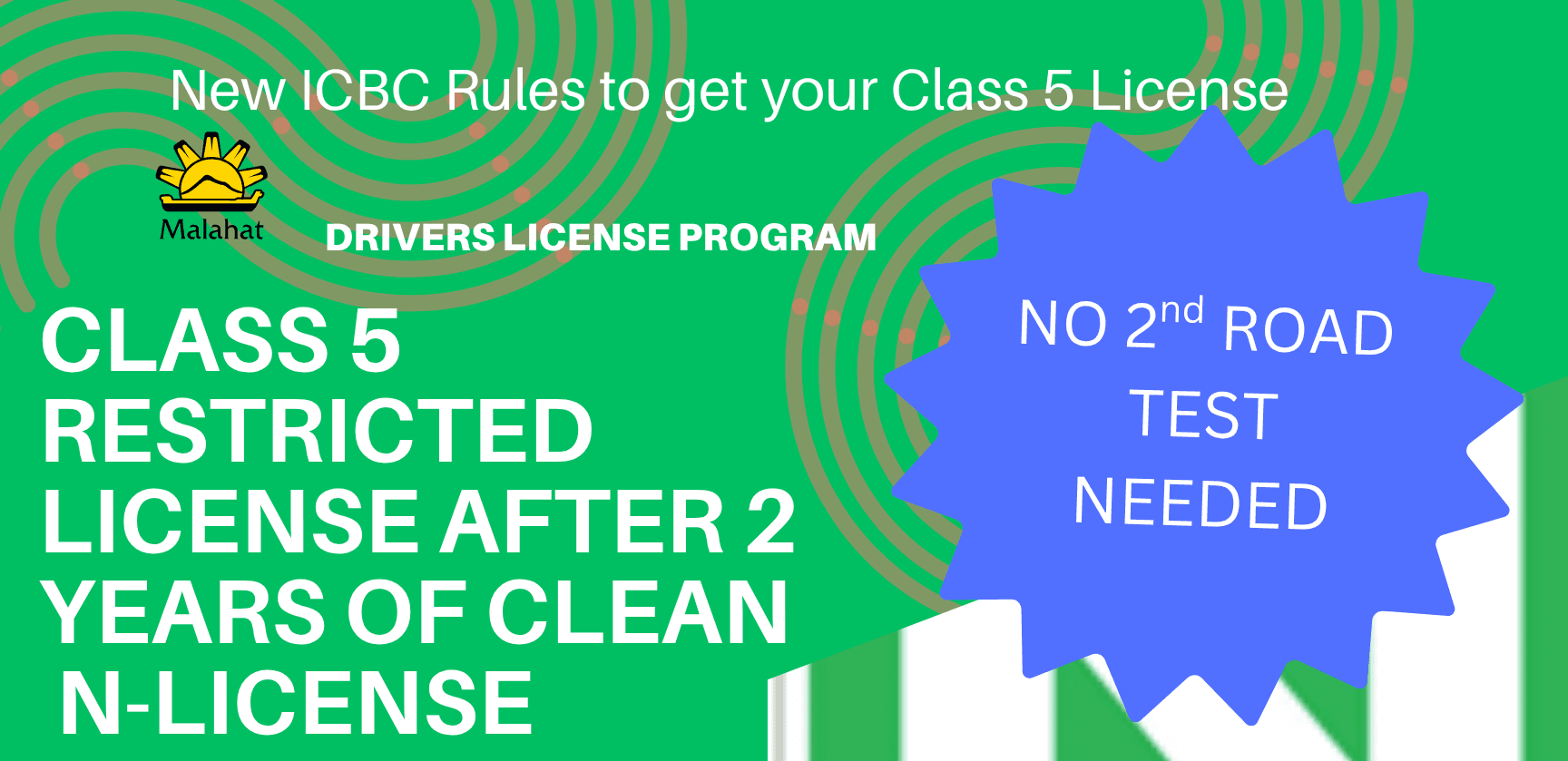 NO MORE 2nd DRIVING TEST TO GET YOU FULL LICENSE!!